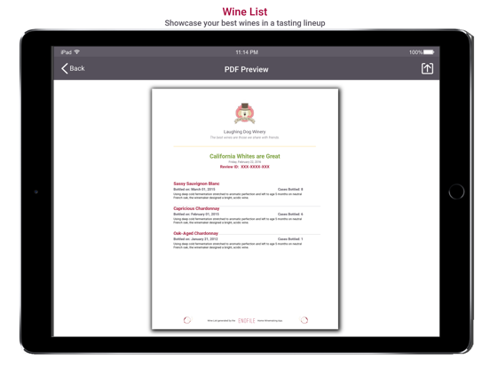 EnoFile - Home Winemaking screenshot 2