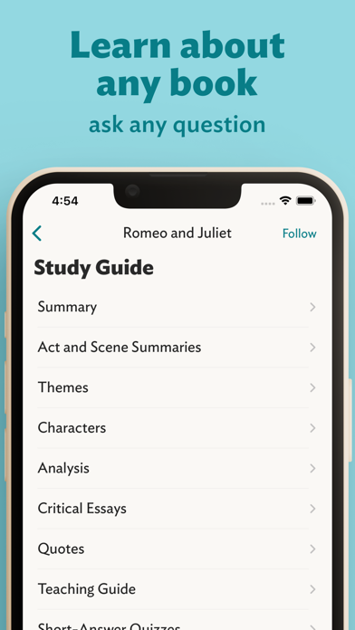 eNotes: Literature Notes App screenshot 1