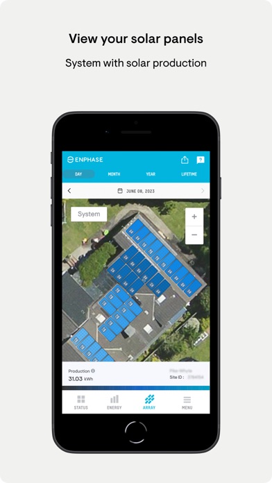 Enphase Enlighten screenshot 2