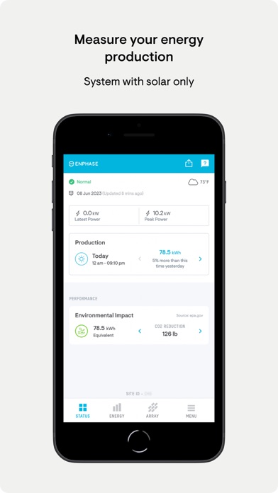Enphase Enlighten screenshot 4
