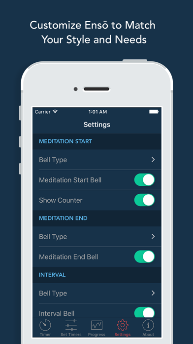 Ensō | Meditation Timer & Bell screenshot 1