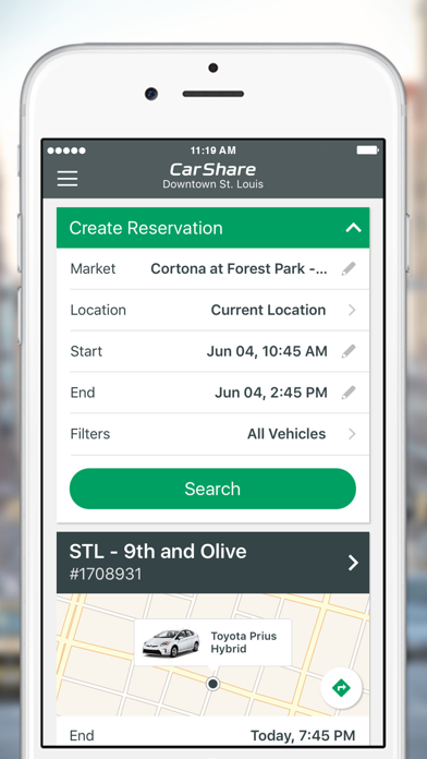 Enterprise CarShare screenshot 4