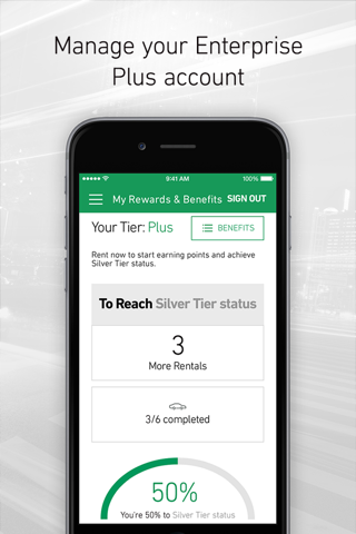 Enterprise Rent-A-Car screenshot 1