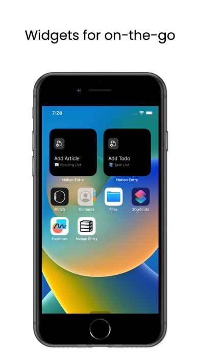 Entry for Notion screenshot 1