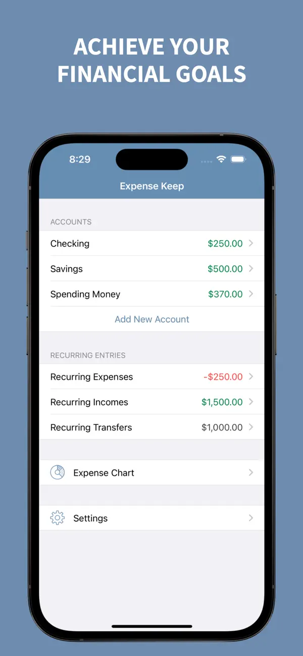 Envelope Budget: Expense Keep screenshot 1