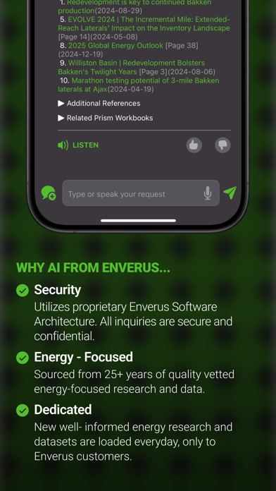 Enverus Instant Analyst screenshot 1