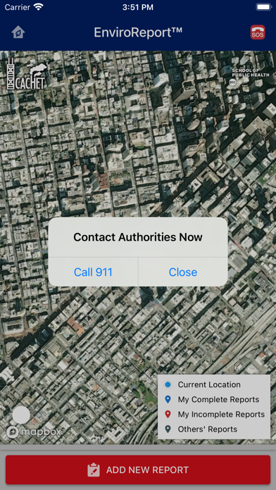 EnviroReport screenshot 1