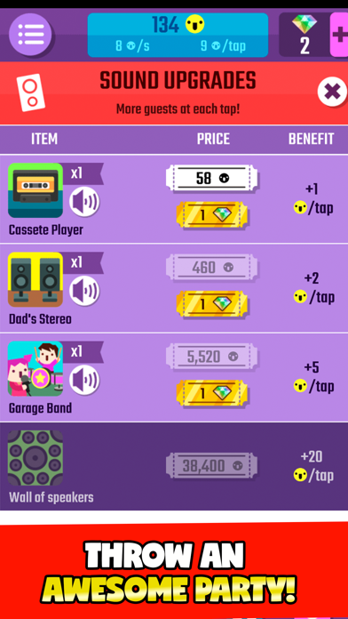 Epic Party Clicker screenshot 2