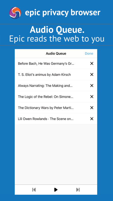 Epic Privacy Browser (w/ VPN) screenshot 2