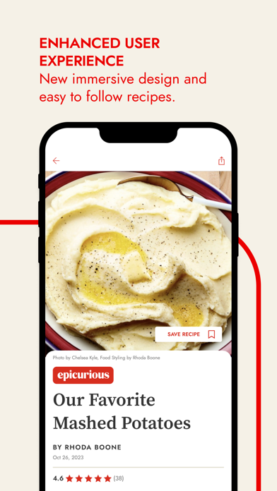 Epicurious screenshot 1
