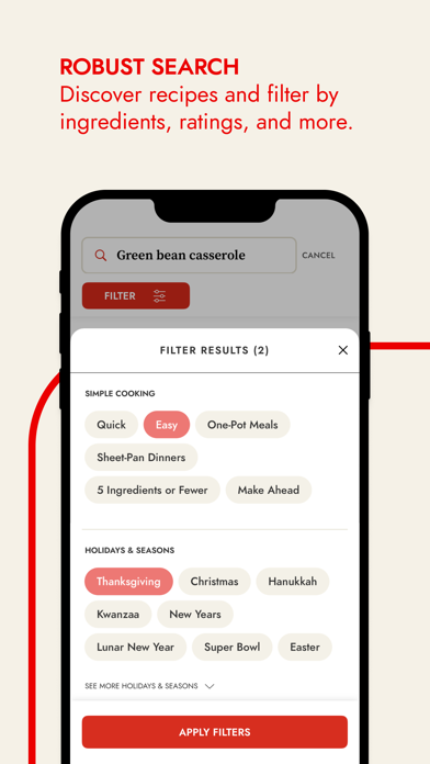 Epicurious screenshot 3