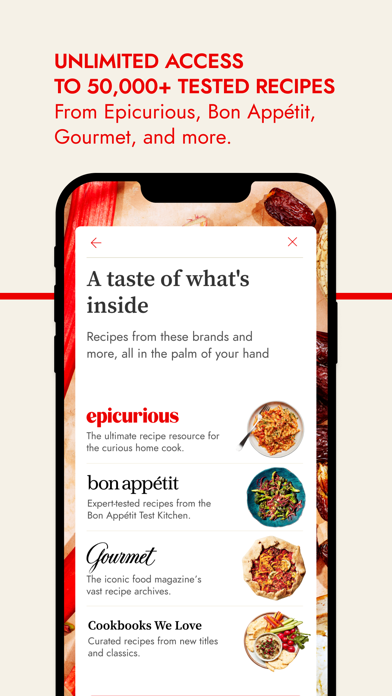 Epicurious screenshot 7