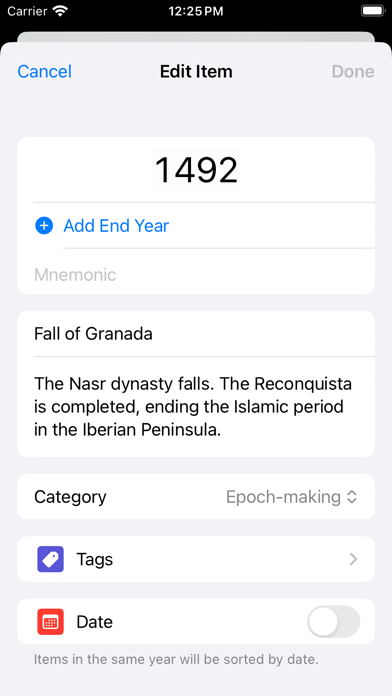 Epoch: History Timeline Maker screenshot 3