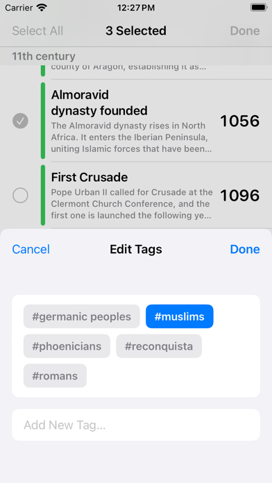 Epoch: History Timeline Maker screenshot 2