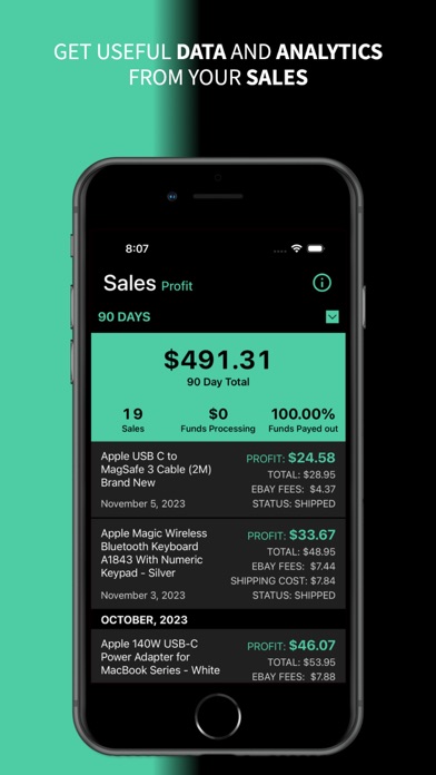 eProfit - Sell on ebay with AI screenshot 3