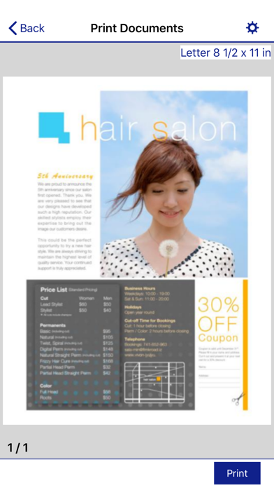 Epson iPrint screenshot 3
