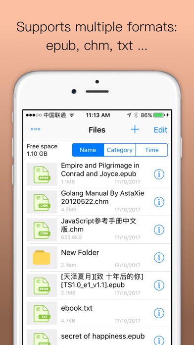 Epub Reader -read epub,chm,txt screenshot 4