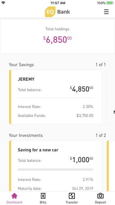 EQ Bank Mobile Banking screenshot 4