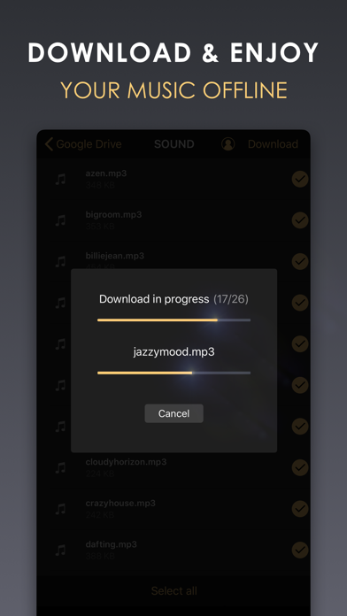 Equalizer+ HD music player screenshot 1