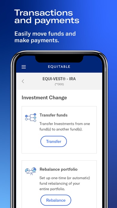 Equitable Mobile App screenshot 3