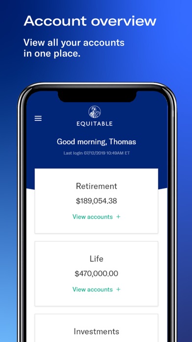 Equitable Mobile App screenshot 5
