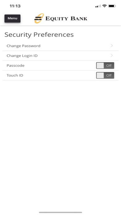 Equity Bank screenshot 1