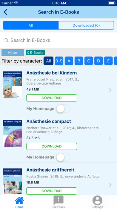 eRef App screenshot 2