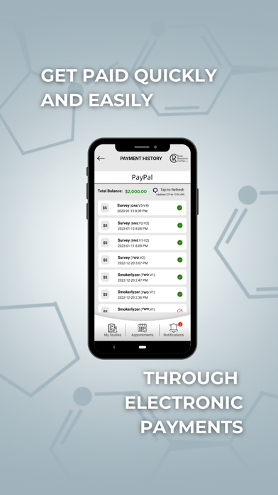 eResearch screenshot 2