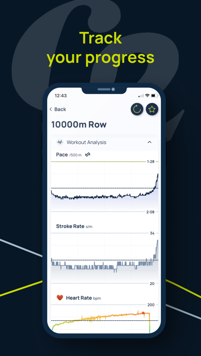 ErgData screenshot 2