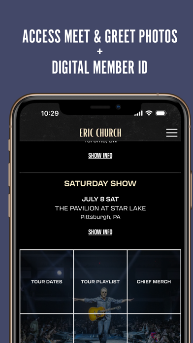 Eric Church Official screenshot 3