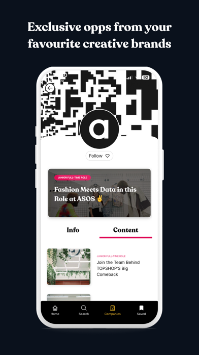 ERIC: Creative Career App screenshot 1