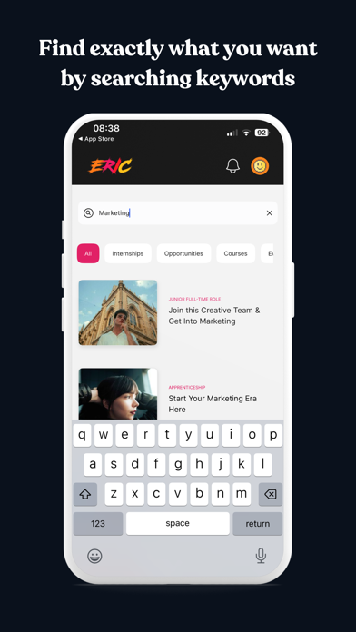 ERIC: Creative Career App screenshot 3