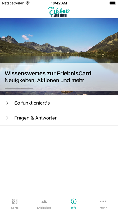 ErlebnisCard Tirol screenshot 2