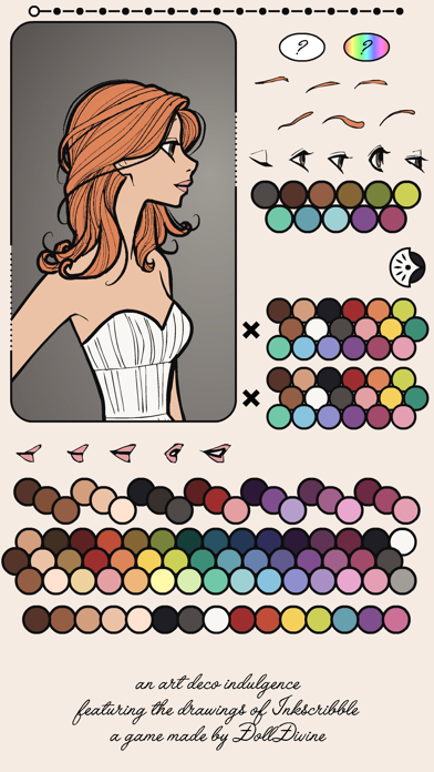 Erte Elegance Dress Up screenshot 2