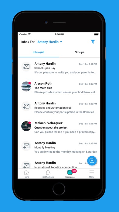 eSchool Connect screenshot 2