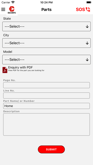 Escorts Customer Service screenshot 1