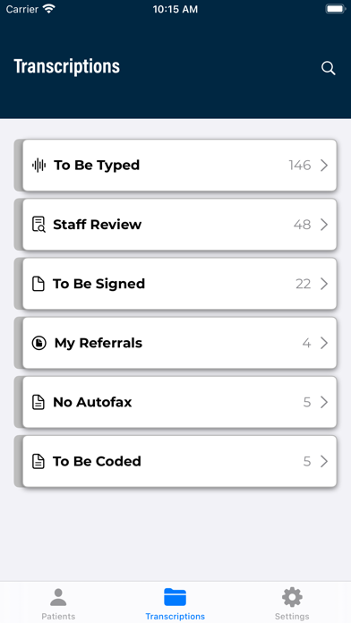 eScription One screenshot 1