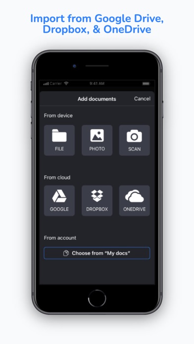 eSign App screenshot 2