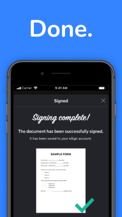 eSign App screenshot 4