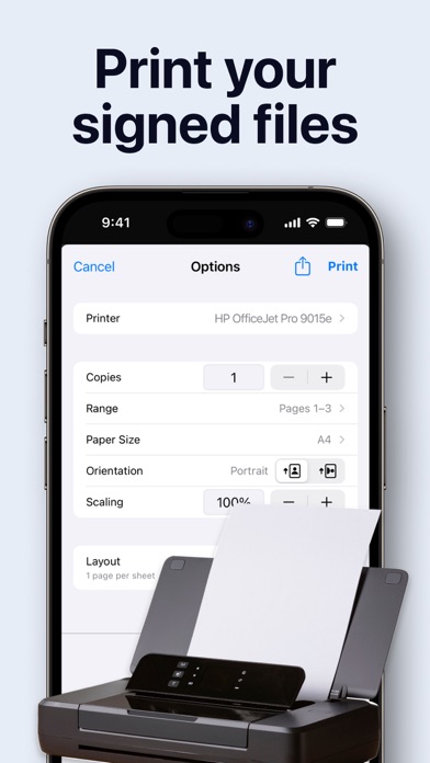 eSign: Digital & Signature App screenshot 1