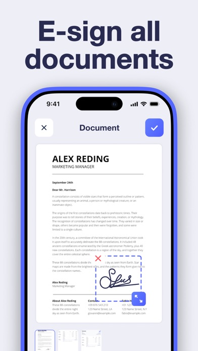 eSign: Signature Maker, Editor screenshot 2