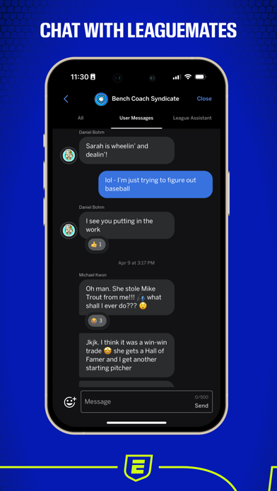 ESPN Fantasy Sports & More screenshot 1