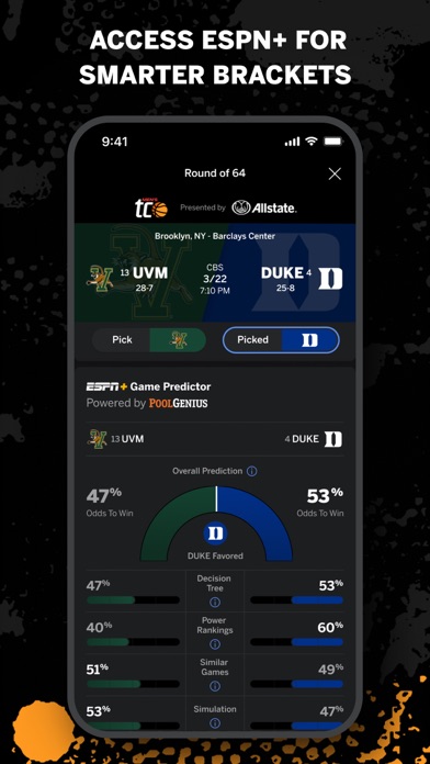 ESPN Tournament Challenge screenshot 2