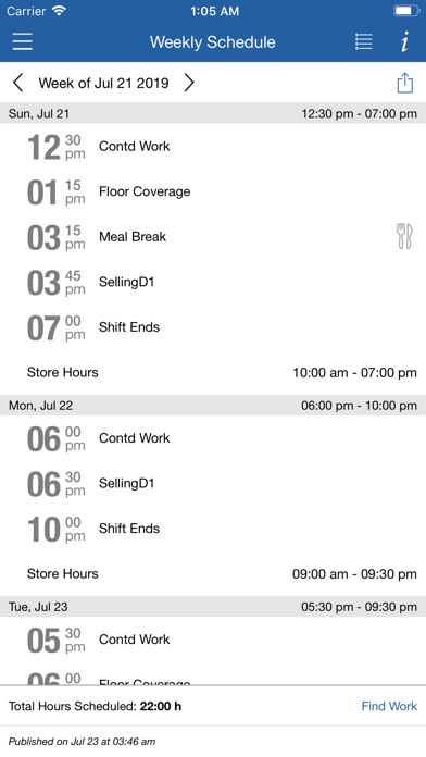 ESS 41 - Reflexis One screenshot 7