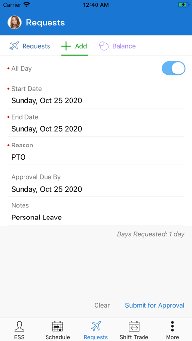 ESS 45 Zebra screenshot 1