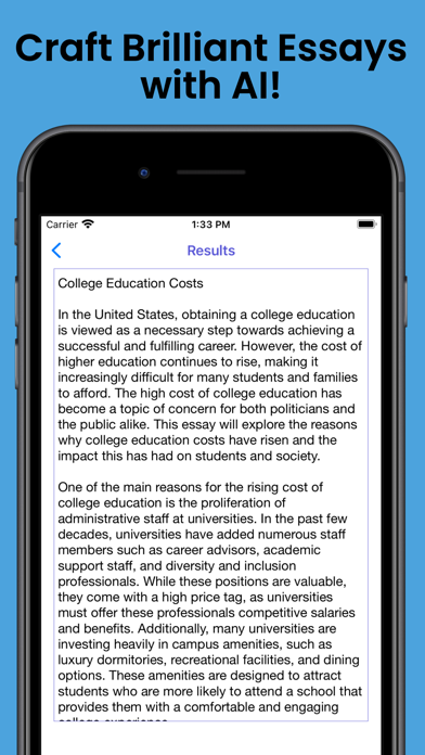Essay Writer Pro - AI Helper screenshot 3