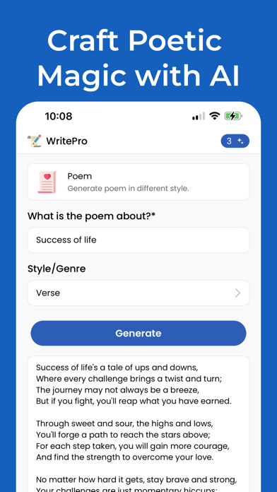 Essay Writer - WriterPro screenshot 2