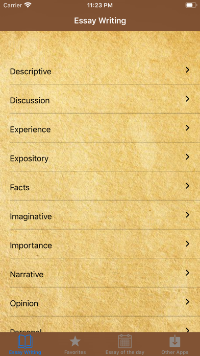 Essay Writing - IELTS / TOEFL screenshot 1