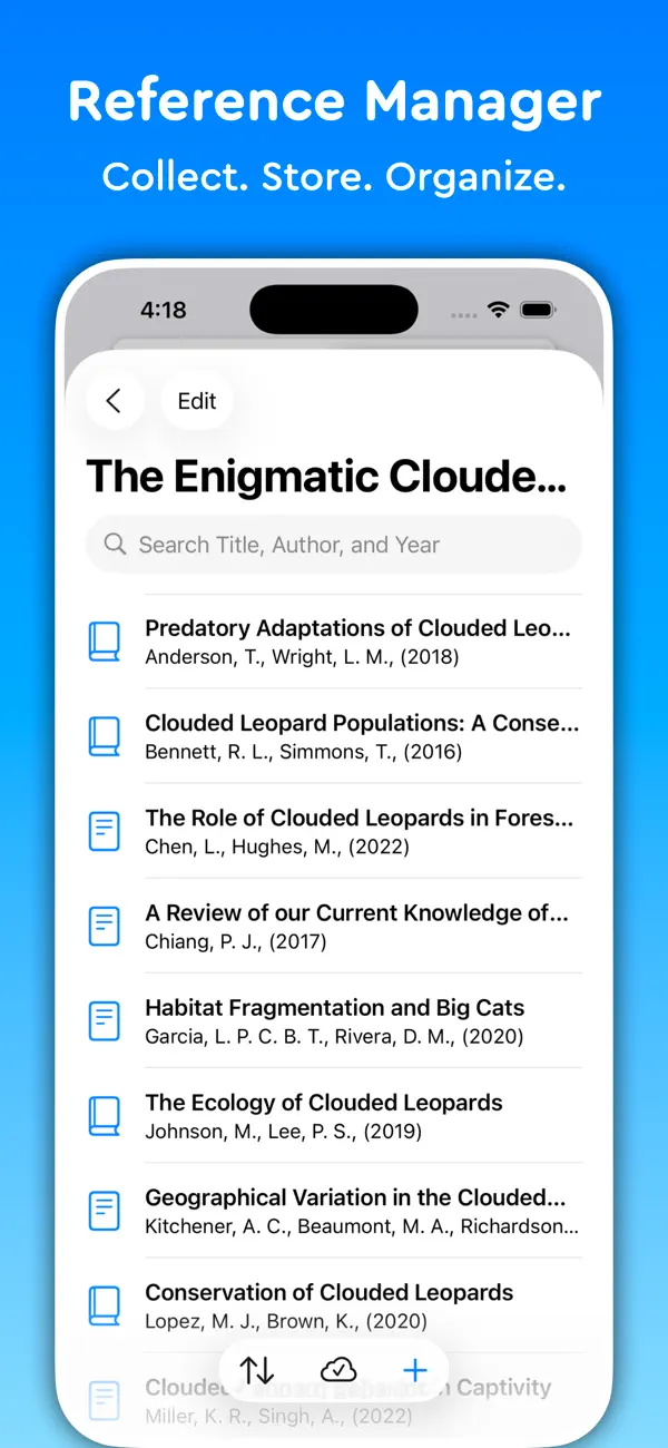 Essayist: Academic Writing App screenshot 3