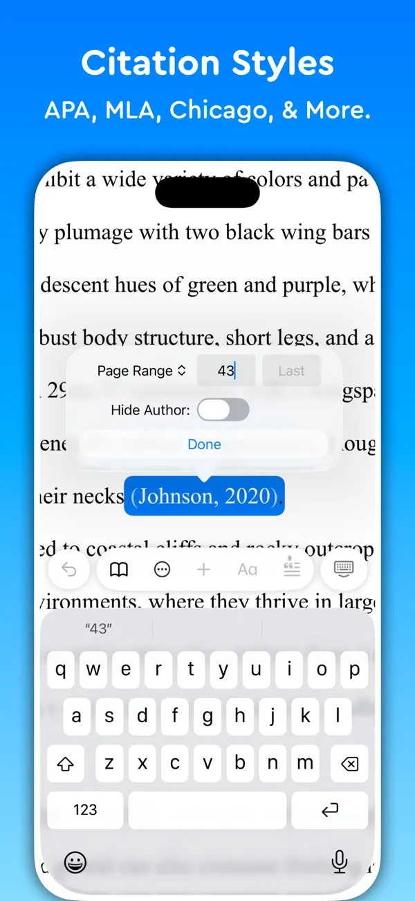 Essayist: Academic Writing App screenshot 5